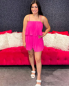Strappy Pleated Romper-Romper-Naked Zebra-Small-Amethyst-Inspired Wings Fashion