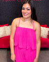 Strappy Pleated Romper-Romper-Naked Zebra-Small-Amethyst-Inspired Wings Fashion