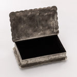 Stamped Concho Box-treasure box-J Alexander Rustic Silver-Inspired Wings Fashion