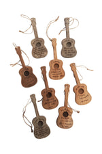 Wooden Guitar Ornaments-ornaments-Sugarboo-Beatles-Brown-Inspired Wings Fashion