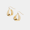 Flat Teardrop Earrings-Jewelry-tgbBRANDS:Coco+Carmen,Whispers-Gold-Inspired Wings Fashion