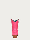 Fuchsia Embroidery Ankle Boot-Boots-Corral Boots-6-Inspired Wings Fashion