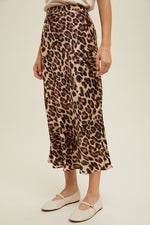 Leopard Midi Pencil Skirt-Skirt-Wishlist-Leopard-Small-Inspired Wings Fashion