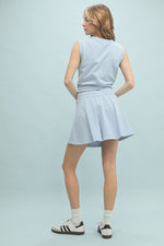 French Terry Flare Skirt-Skirt-Wishlist-Punch-Small-Inspired Wings Fashion