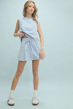 French Terry Flare Skirt-Skirt-Wishlist-Punch-Small-Inspired Wings Fashion