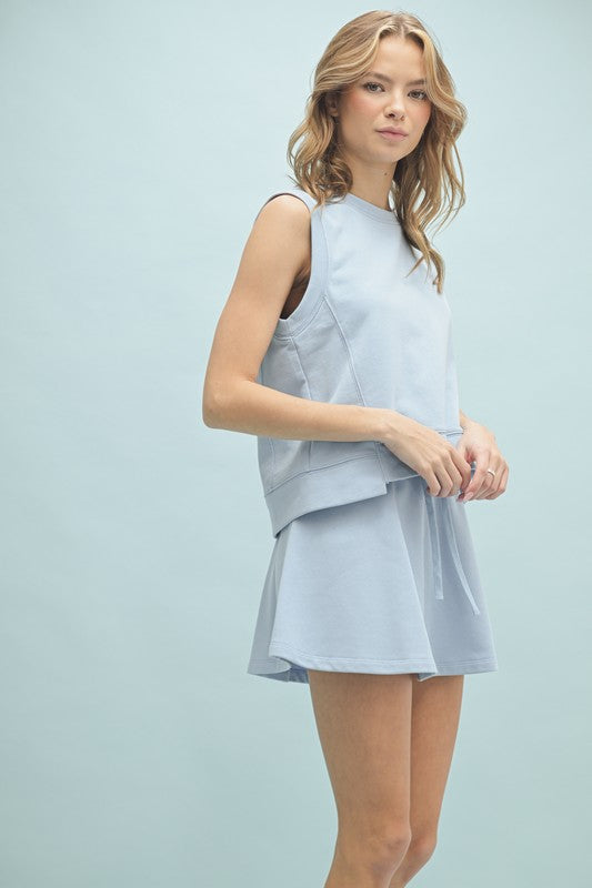 French Terry Tank Top-Shirts & Tops-Wishlist-Punch-Small-Inspired Wings Fashion