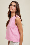 French Terry Tank Top-Shirts & Tops-Wishlist-Punch-Small-Inspired Wings Fashion