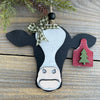 Christmas Wooden Ornaments-Holiday Ornaments-Willow's Corner-Esie Cow-Inspired Wings Fashion