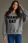 Game Day Sweatshirt-Sweatshirt-Panache Apparel-Grey-Small-Inspired Wings Fashion