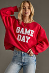 Game Day Sweatshirt-Sweatshirt-Panache Apparel-Red-Small-Inspired Wings Fashion