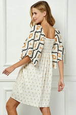 Wing Sleeve Dress-Dress-See and Be Seen-Cream-Small-Inspired Wings Fashion