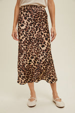 Leopard Midi Pencil Skirt-Skirt-Wishlist-Leopard-Small-Inspired Wings Fashion