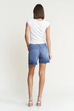Bermuda Short-shorts-MICA Denim-Dark Blue-XS-Inspired Wings Fashion