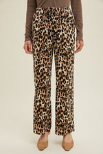 Leopard Print Pants-Pants-Wishlist-Brown/Black-Small-Inspired Wings Fashion