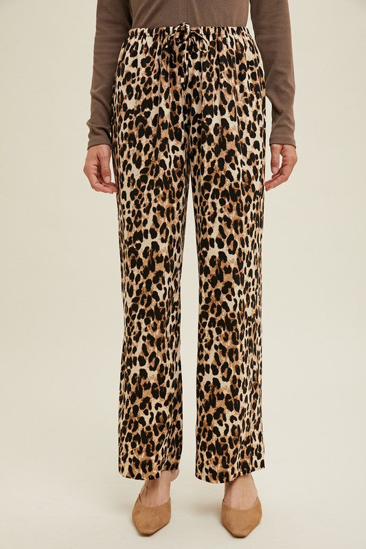 Leopard Print Pants-Pants-Wishlist-Brown/Black-Small-Inspired Wings Fashion