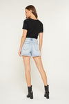 Super H Frayed Short-Shorts-MICA Denim-LT Blue-XS-Inspired Wings Fashion