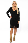 Payton Dress-Dress-Lovlei Ranch-Black-XS-Inspired Wings Fashion