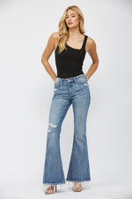 Mid Rise Super Flare Jeans-Jeans-MICA Denim-24-Inspired Wings Fashion
