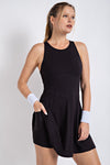 Butter Tennis Dress-Activewear-Rae Mode-Small-Black-Inspired Wings Fashion