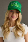 Drink Up Trucker Hat-Hat-Panache Apparel-Green-Inspired Wings Fashion