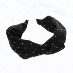 Tiny Bead Headband-headband-Suzie Q USA-Black-Inspired Wings Fashion