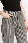 Super Striped Jeans-Jeans-MICA Denim-Black/Tan-24-Inspired Wings Fashion