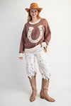 Horseshoe Sweater-sweater-Easel-Mocha-Small-Inspired Wings Fashion