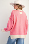 Horseshoe Sweater-sweater-Easel-Mocha-Small-Inspired Wings Fashion