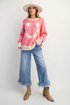 Horseshoe Sweater-sweater-Easel-Mocha-Small-Inspired Wings Fashion