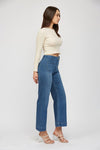 Super HR Wide Cropped Jeans-Jeans-MICA Denim-Bleu De France-24-Inspired Wings Fashion