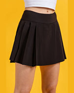 Tennis Skort-Skort-Rae Mode-Small-Black-Inspired Wings Fashion