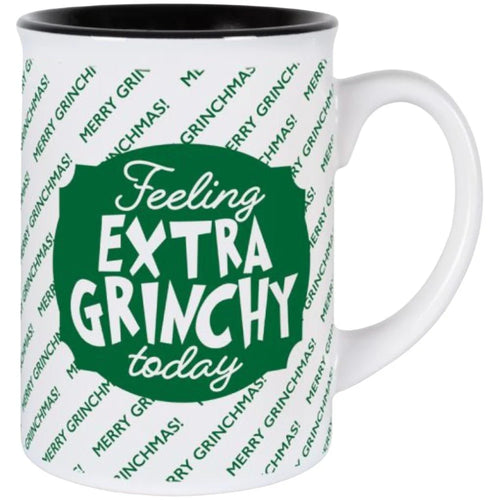 Holiday Mug-Mugs-Carson Gifts-Extra Grinchy-Inspired Wings Fashion