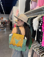 Bull's Eye Leather Bag-Bag and Purses-Myra Bags-Inspired Wings Fashion