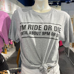 Ride or Die Tee-Tops-Envy Stylz-Small-Inspired Wings Fashion