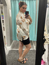 Satin Print Leopard Top-Tops-Umgee-Small-Champagne-Inspired Wings Fashion