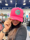 Patch Hats-Hats-Lucky Girl Boutique-Teal TX Smiley-Inspired Wings Fashion