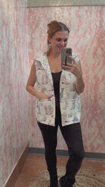 Daisy Boots Quilted Vest