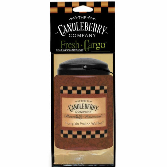 Candleberry Company Car Fresheners-Candles-CandleBerry Company-Pumpkin Praline Waffles-Inspired Wings Fashion