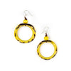 Ring Of Life Earrings-Earrings-Tagua by Soraya-Yellow-Inspired Wings Fashion