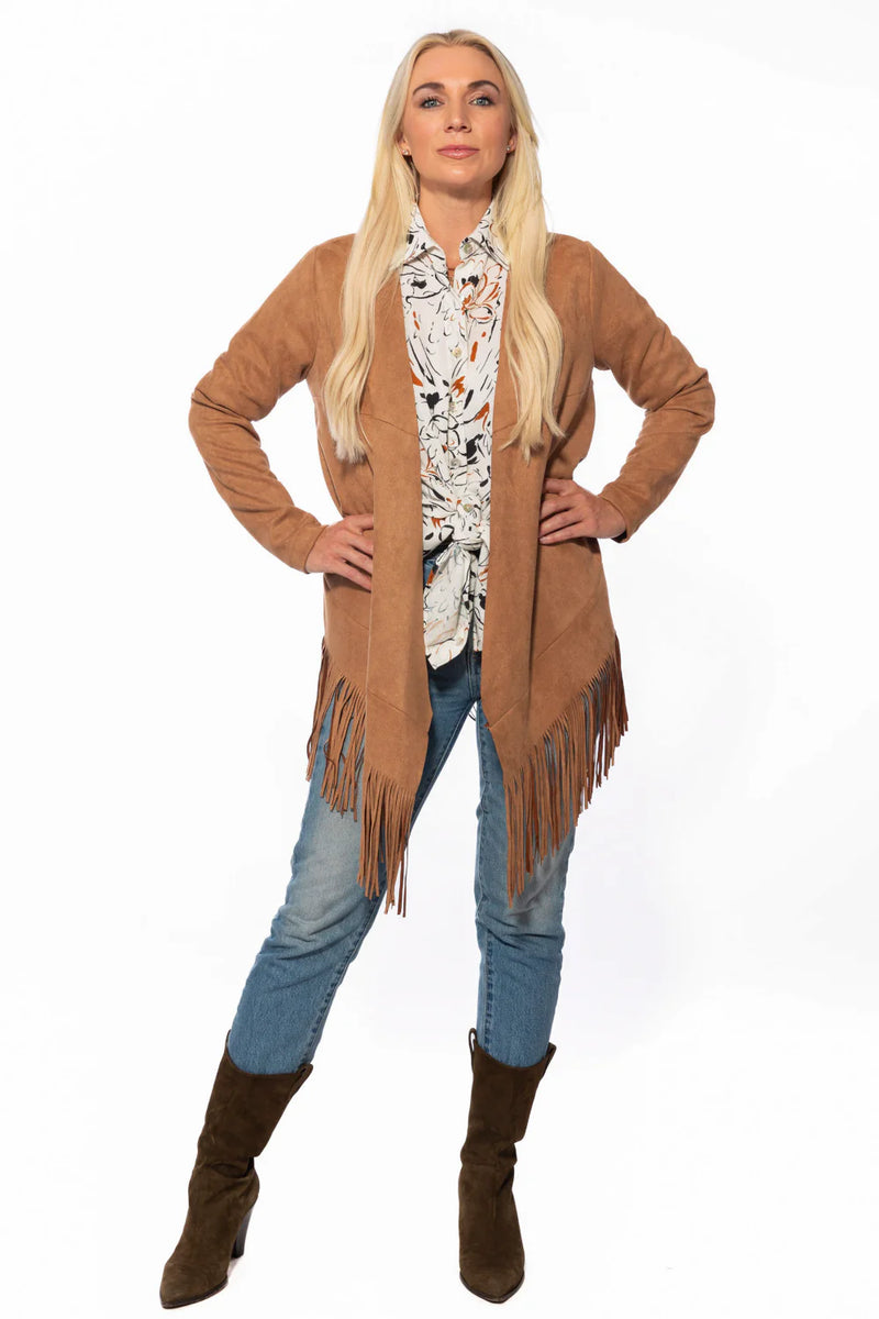 Sequoia Jacket-Jackets-Lovlei Ranch-Tan-S-Inspired Wings Fashion