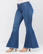 High Waist Super Flared Pants-bottoms-Judy Blue-25-MD-Inspired Wings Fashion