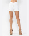 HW Button Fly Tulip Shorts-Shorts-Judy Blue-XS-White-Inspired Wings Fashion