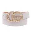 Gorgeous Metal Ring Buckle Belt-Accessories-ARTBOX-White-Inspired Wings Fashion