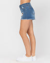 Leopard Patch Shorts-bottoms-Judy Blue-Small-Inspired Wings Fashion
