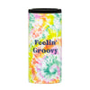 Slim Can Cooler-Coolers-About Face Designs, Inc.-Feelin Groovy-Inspired Wings Fashion