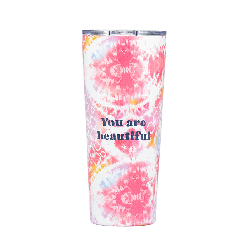 Insulated Drink Tumbler-Tumblers-About Face Designs, Inc.-Beautiful-Inspired Wings Fashion