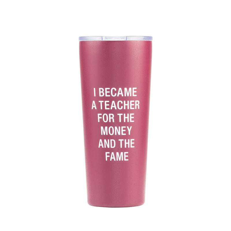 Insulated Drink Tumbler-Tumblers-About Face Designs, Inc.-Teacher-Inspired Wings Fashion