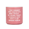 Ceramic Planter-Pots & Planters-About Face Designs, Inc.-Sarcastic-Inspired Wings Fashion