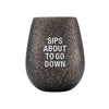 Silicone Wine Cups-Cups-About Face Designs-Sips-Inspired Wings Fashion