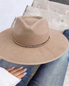 Wool Felt Panama Hat-Hat-Olive & Pique-Pecan-Inspired Wings Fashion